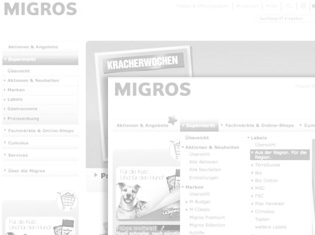 Geschützt: Migros – Navigation ’11 – Online Plattform